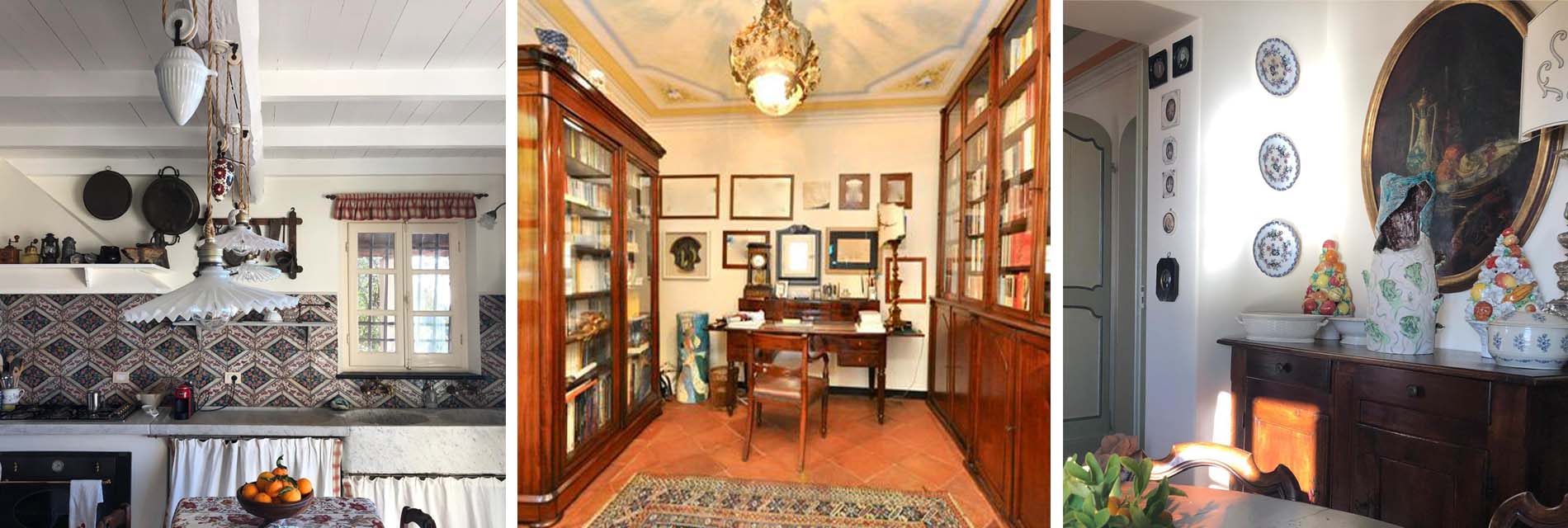 Fabio Fazio, Arredi e Ricordi di una Casa di Campagna