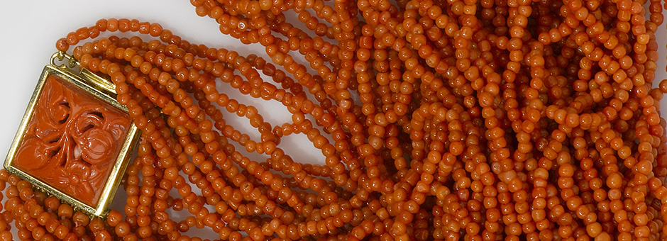 Fine Coral Jewels