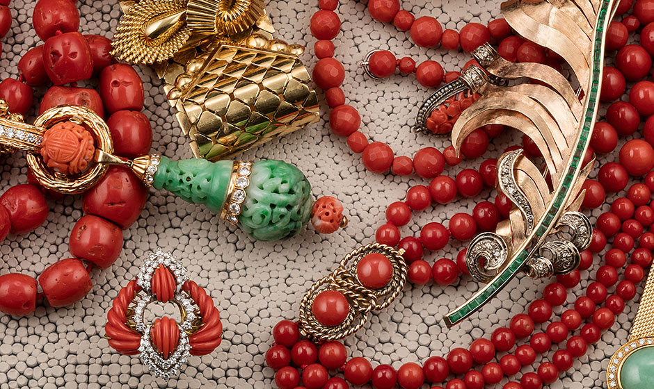Fine Coral Jewels