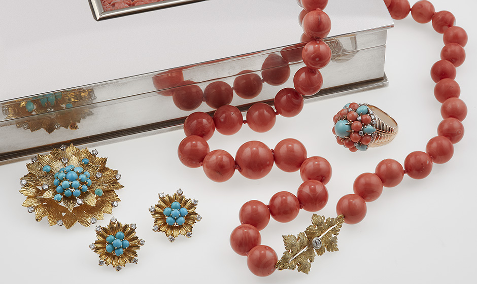 Fine Coral Jewels