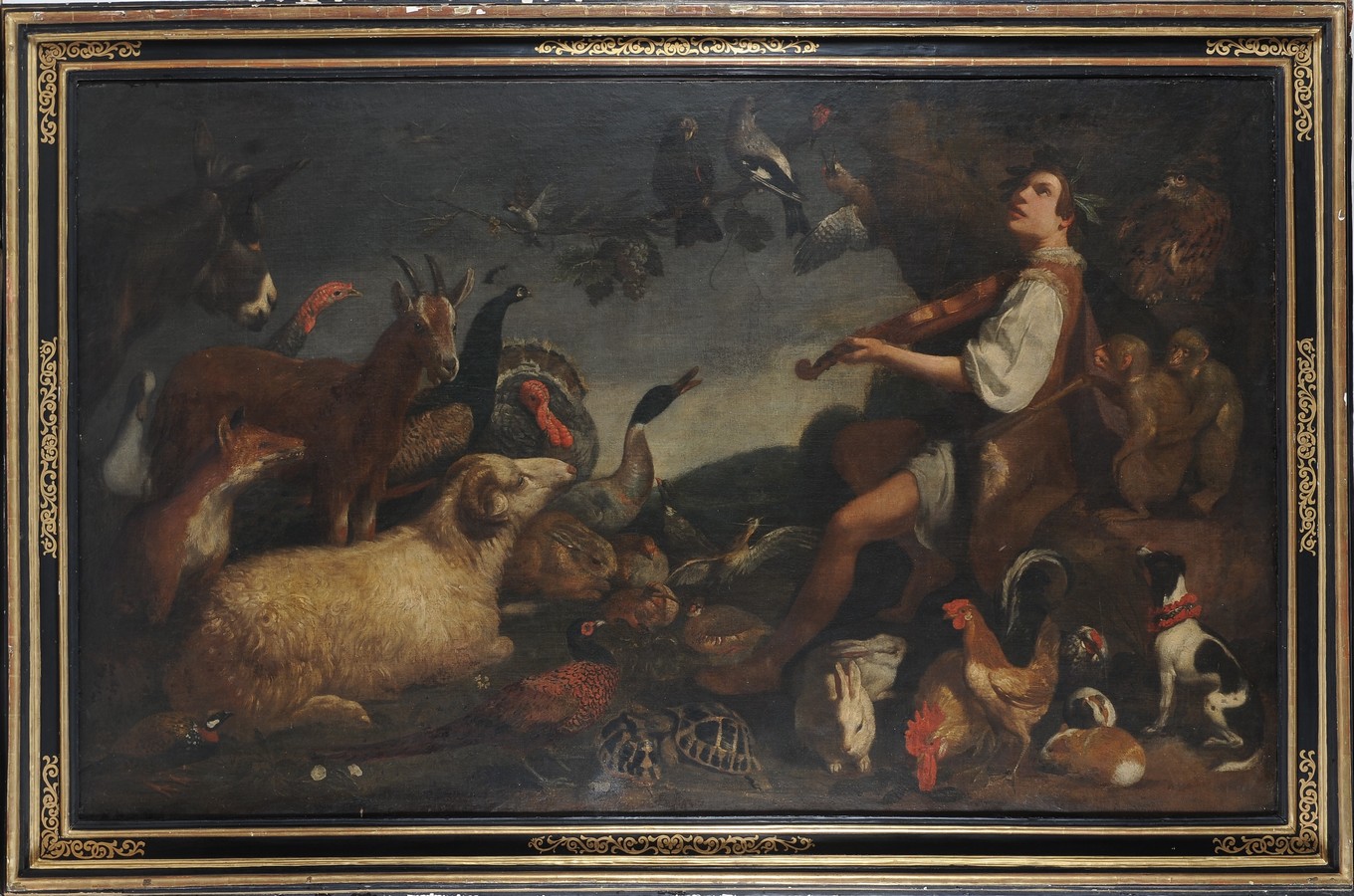 Jan Ross (1591-1 638), Orfeo incanta gli animali