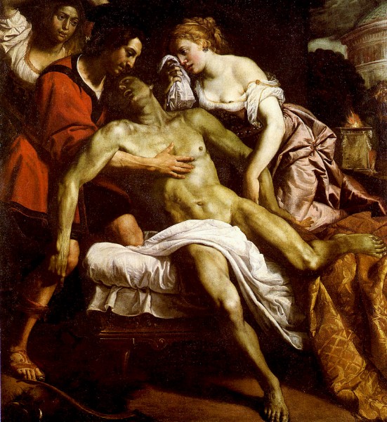 Domenico Fiasella, Morte di Meleagro