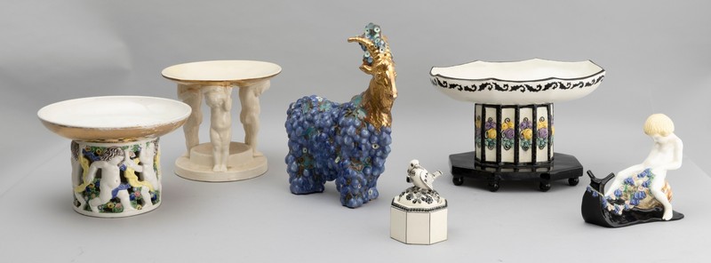 European decorative arts and Italian ceramics of the 20th century