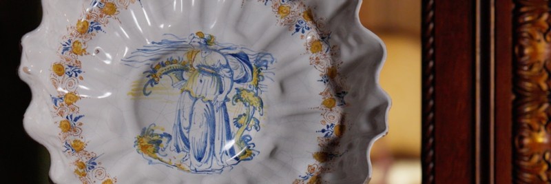 Maioliche, Porcellane e un Vetro Veneziano